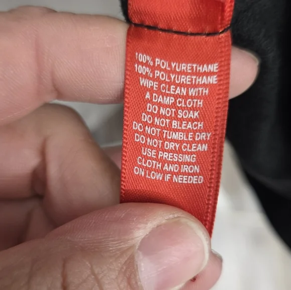 5/48 Sleeveless Faux Leather Mini Dress Black Sz Small NWT - Picture 7 of 9